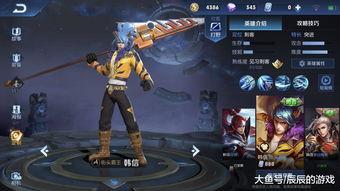 韩信最新典藏爆料视频,揭秘全新技能与神秘背景故事